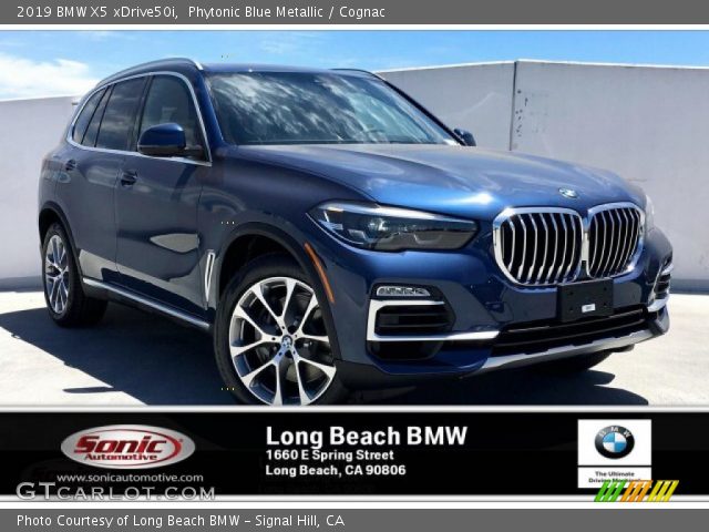 2019 BMW X5 xDrive50i in Phytonic Blue Metallic