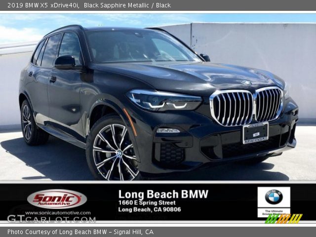 2019 BMW X5 xDrive40i in Black Sapphire Metallic