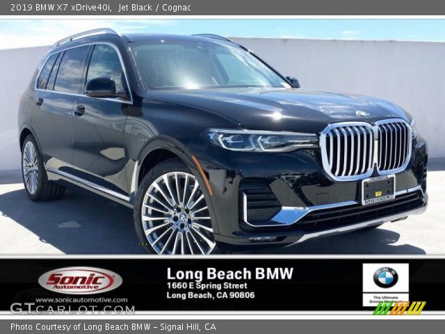 2019 BMW X7 xDrive40i in Jet Black