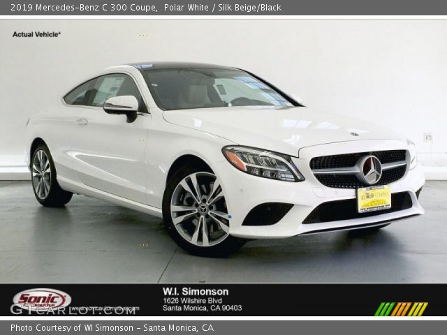 2019 Mercedes-Benz C 300 Coupe in Polar White