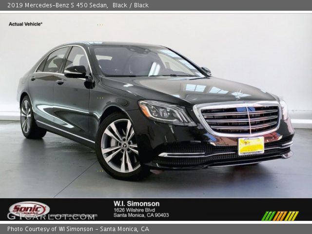 2019 Mercedes-Benz S 450 Sedan in Black