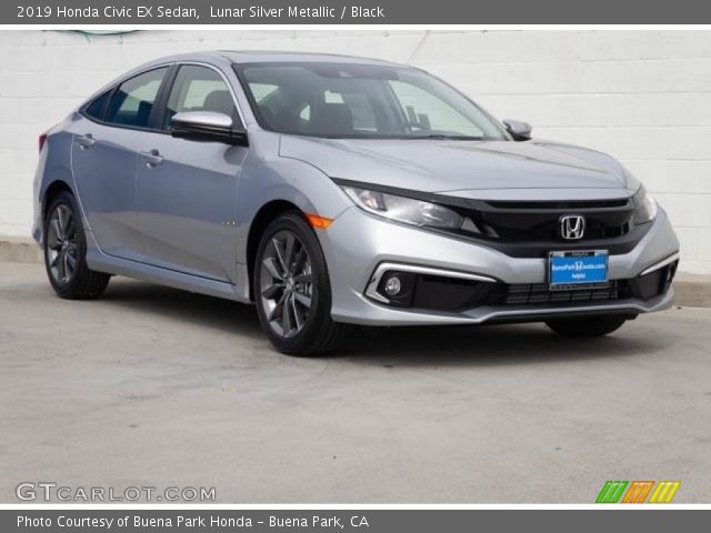2019 Honda Civic EX Sedan in Lunar Silver Metallic