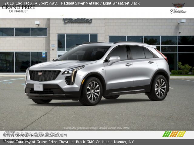 2019 Cadillac XT4 Sport AWD in Radiant Silver Metallic