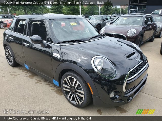 2019 Mini Hardtop Cooper S 4 Door in Midnight Black