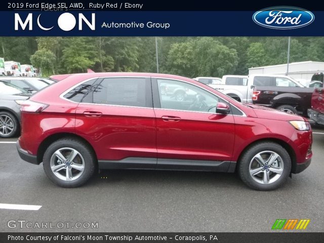 2019 Ford Edge SEL AWD in Ruby Red