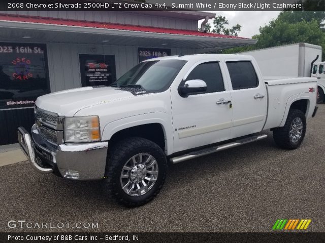 2008 Chevrolet Silverado 2500HD LTZ Crew Cab 4x4 in Summit White