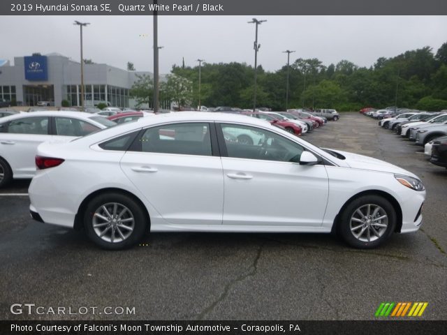 2019 Hyundai Sonata SE in Quartz White Pearl