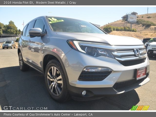 2016 Honda Pilot EX in Modern Steel Metallic