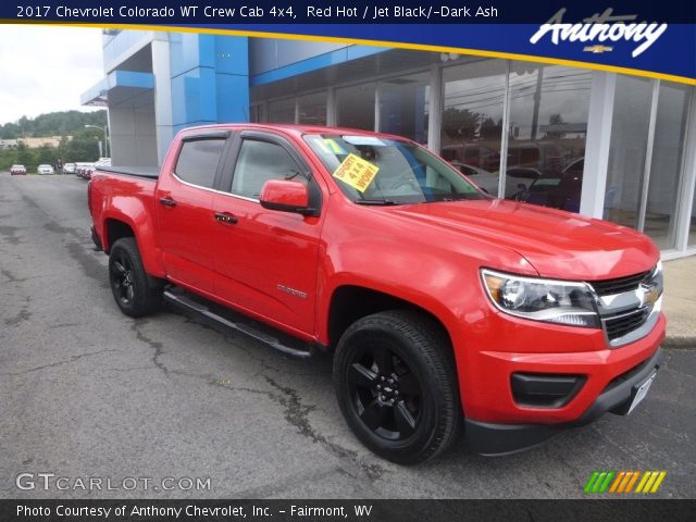 2017 Chevrolet Colorado WT Crew Cab 4x4 in Red Hot