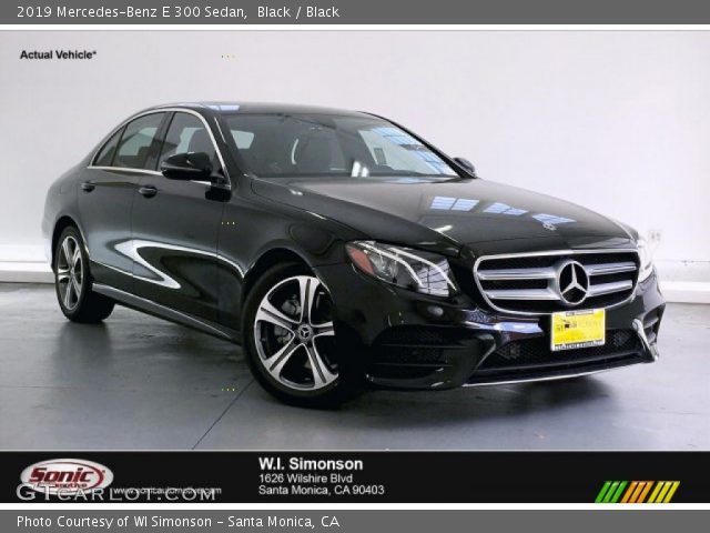 2019 Mercedes-Benz E 300 Sedan in Black
