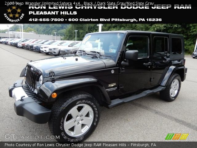 2008 Jeep Wrangler Unlimited Sahara 4x4 in Black