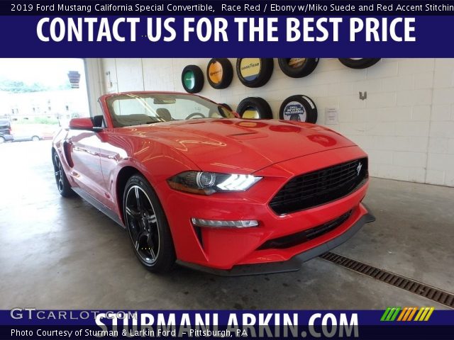 2019 Ford Mustang California Special Convertible in Race Red