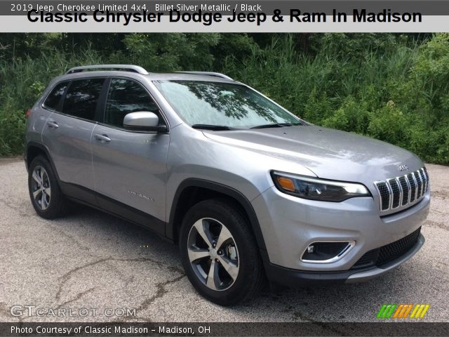 2019 Jeep Cherokee Limited 4x4 in Billet Silver Metallic