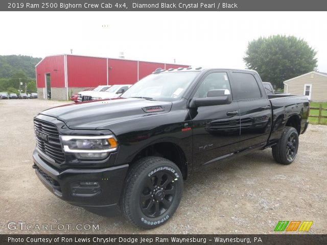 2019 Ram 2500 Bighorn Crew Cab 4x4 in Diamond Black Crystal Pearl