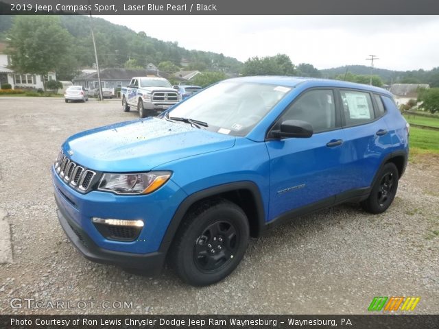2019 Jeep Compass Sport in Laser Blue Pearl