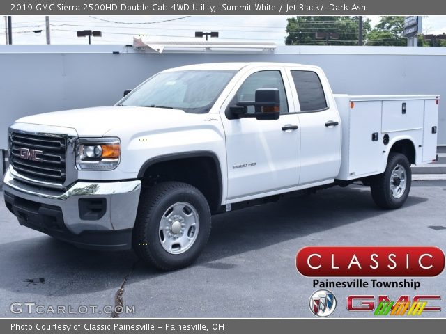 2019 GMC Sierra 2500HD Double Cab 4WD Utility in Summit White