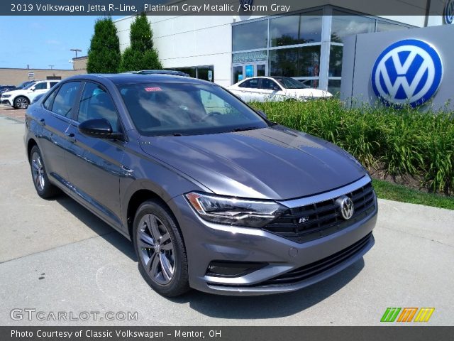 2019 Volkswagen Jetta R-Line in Platinum Gray Metallic