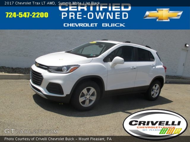 2017 Chevrolet Trax LT AWD in Summit White
