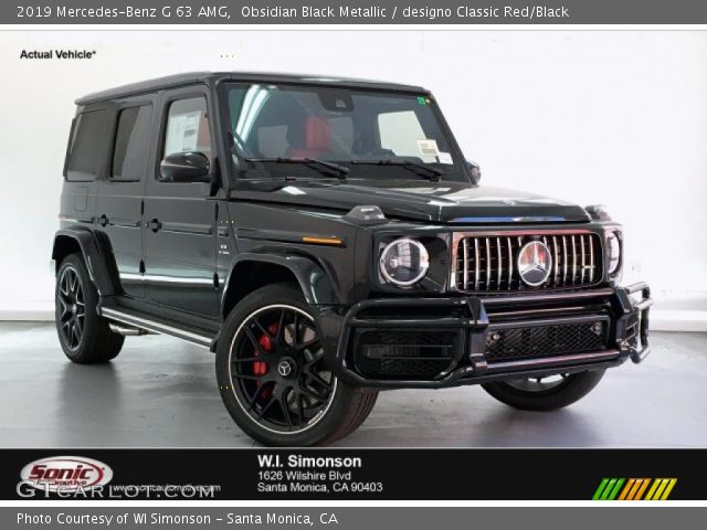 2019 Mercedes-Benz G 63 AMG in Obsidian Black Metallic