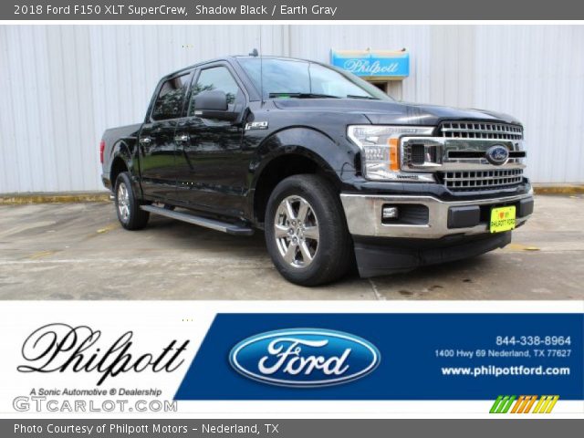 2018 Ford F150 XLT SuperCrew in Shadow Black