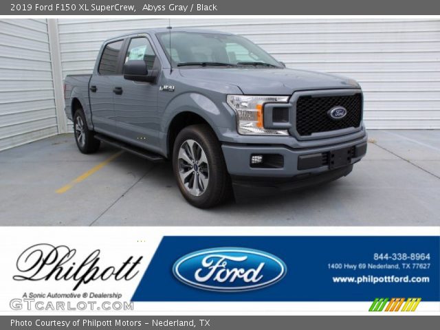 2019 Ford F150 XL SuperCrew in Abyss Gray