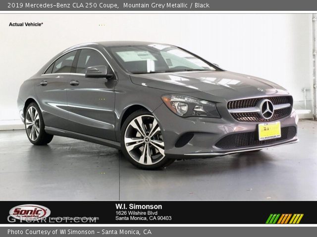 2019 Mercedes-Benz CLA 250 Coupe in Mountain Grey Metallic