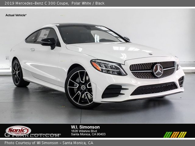 2019 Mercedes-Benz C 300 Coupe in Polar White