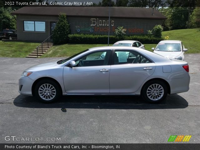 2012 Toyota Camry LE in Cosmic Gray Mica