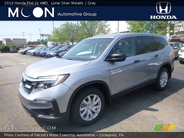 2019 Honda Pilot LX AWD in Lunar Silver Metallic