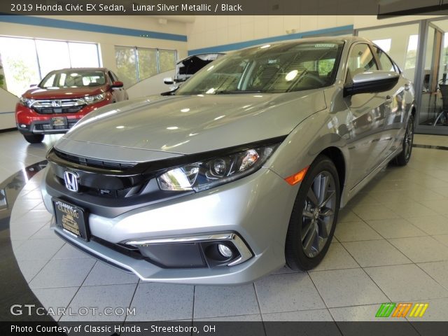 2019 Honda Civic EX Sedan in Lunar Silver Metallic