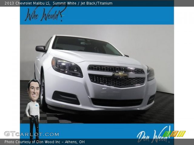 2013 Chevrolet Malibu LS in Summit White