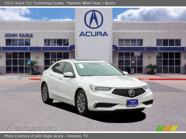 2020 Acura TLX Technology Sedan in Platinum White Pearl