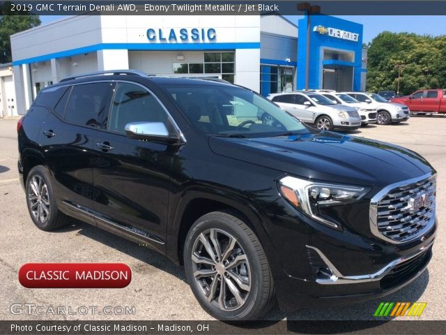 2019 GMC Terrain Denali AWD in Ebony Twilight Metallic