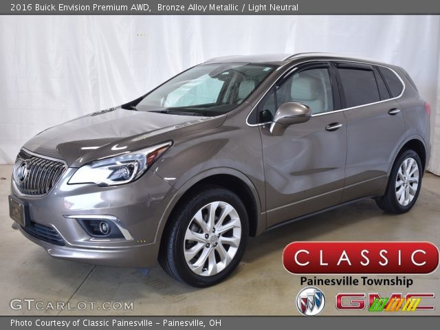 2016 Buick Envision Premium AWD in Bronze Alloy Metallic