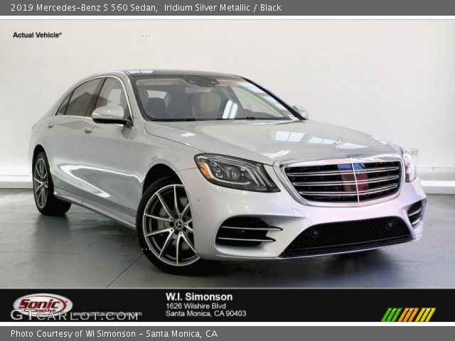 2019 Mercedes-Benz S 560 Sedan in Iridium Silver Metallic