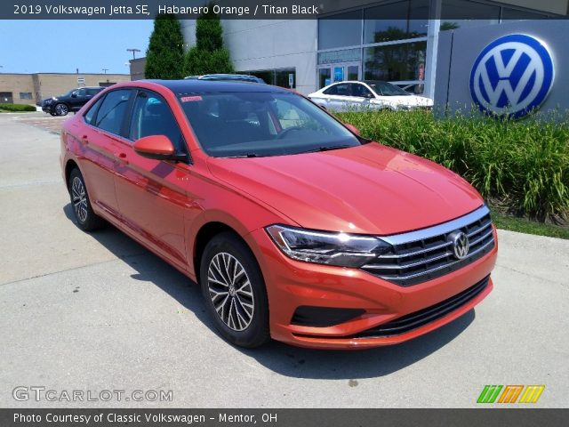 2019 Volkswagen Jetta SE in Habanero Orange