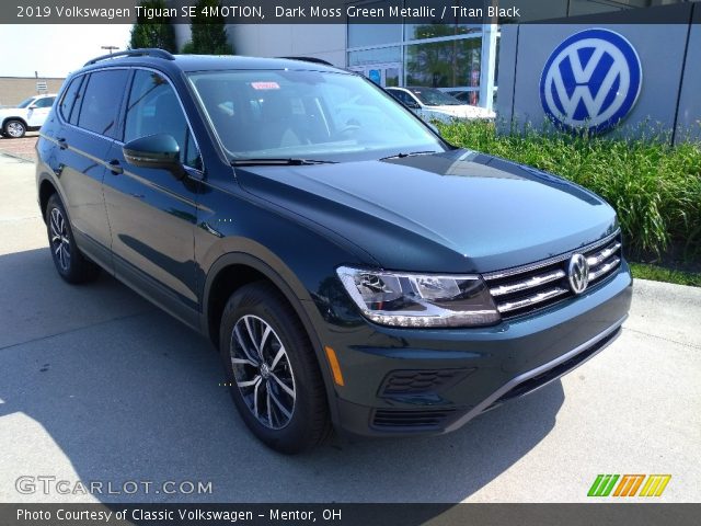 2019 Volkswagen Tiguan SE 4MOTION in Dark Moss Green Metallic
