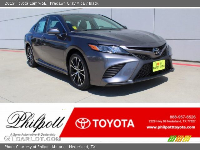 2019 Toyota Camry SE in Predawn Gray Mica