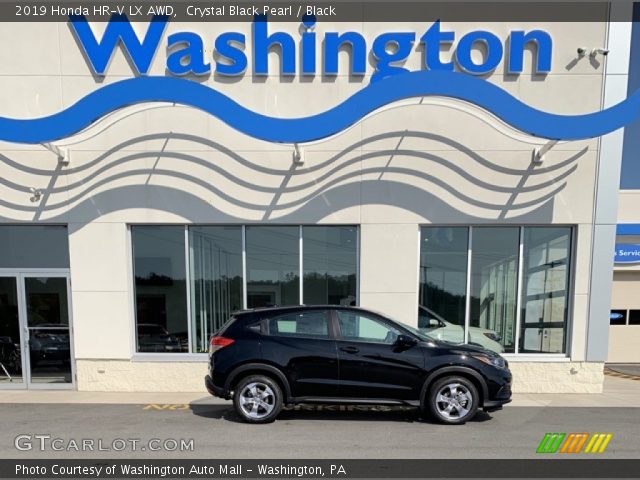 2019 Honda HR-V LX AWD in Crystal Black Pearl