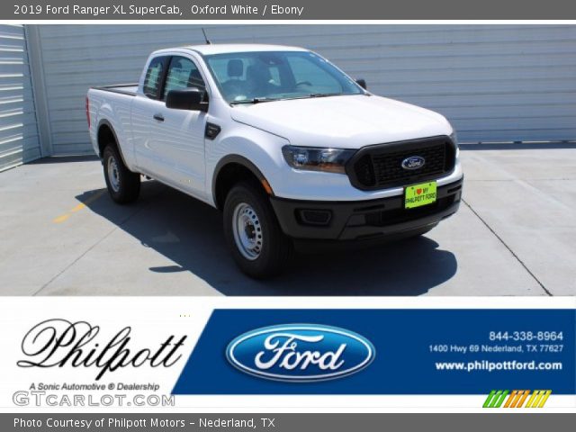 2019 Ford Ranger XL SuperCab in Oxford White