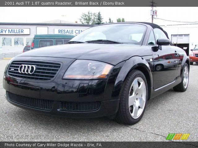 2001 Audi TT 1.8T quattro Roadster in Brilliant Black