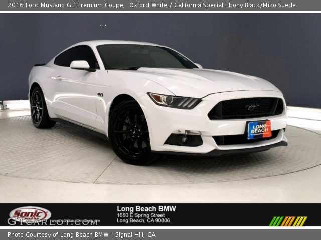 2016 Ford Mustang GT Premium Coupe in Oxford White