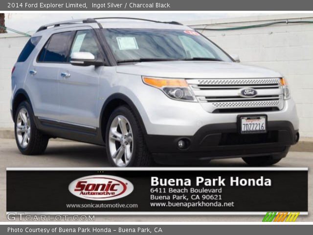 2014 Ford Explorer Limited in Ingot Silver