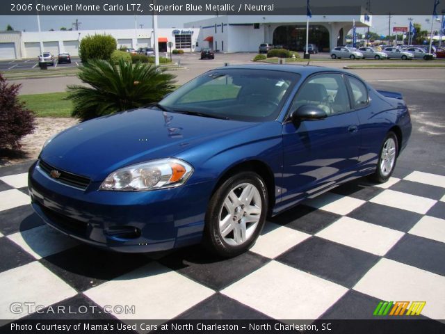 2006 Chevrolet Monte Carlo LTZ in Superior Blue Metallic