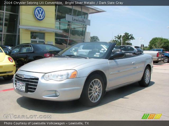 2004 Chrysler Sebring LXi Convertible in Bright Silver Metallic