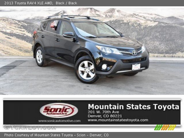 2013 Toyota RAV4 XLE AWD in Black
