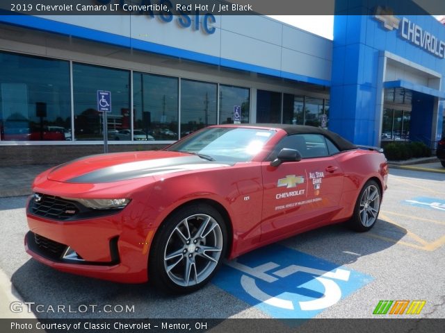 2019 Chevrolet Camaro LT Convertible in Red Hot