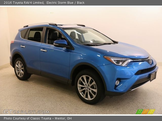 2016 Toyota RAV4 Limited in Electric Storm Blue