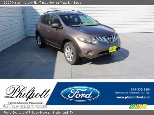 2009 Nissan Murano SL in Tinted Bronze Metallic