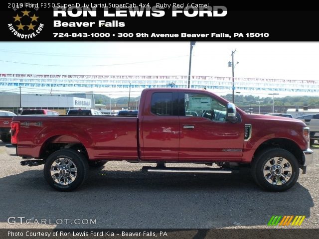 2019 Ford F350 Super Duty Lariat SuperCab 4x4 in Ruby Red